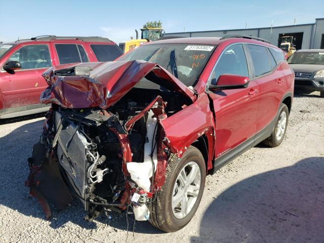 Photo 2 from auction – 2022 GMC TERRAIN SL with VIN 3GKALMEV7NL130248