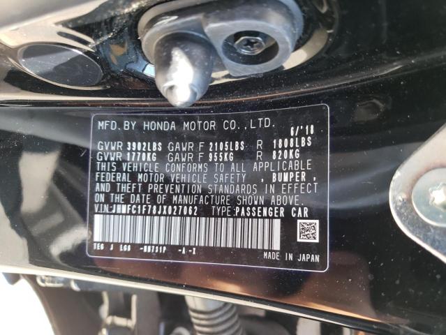 Photo 10 from auction – 2018 HONDA CIVIC EXL with VIN JHMFC1F78JX027062