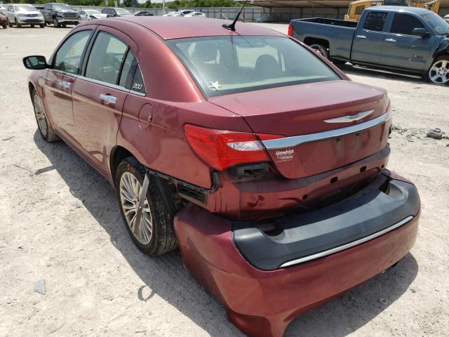 Photo 3 from auction – 2011 CHRYSLER 200 LIMITE with VIN 1C3BC2FG0BN504252