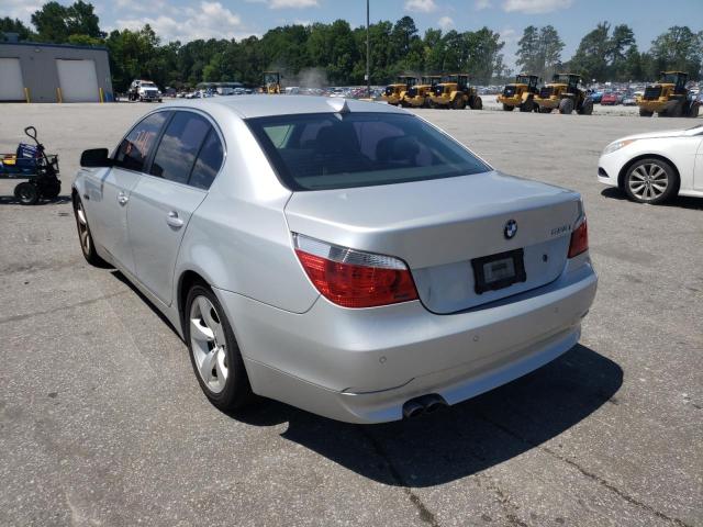 Photo 3 from auction – 2007 BMW 525 I with VIN WBANE53587CW68842
