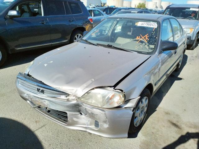 Photo 2 from auction – 2000 HONDA CIVIC LX with VIN 2HGEJ6576YH591990