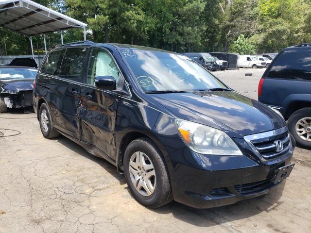 HONDA ODYSSEY EX 2007 with VIN 5FNRL38627B080552 - Photo from auction