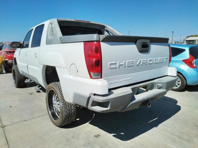 Photo 3 from auction – 2002 CHEVROLET AVALANCHE with VIN 3GNEK13T02G126442