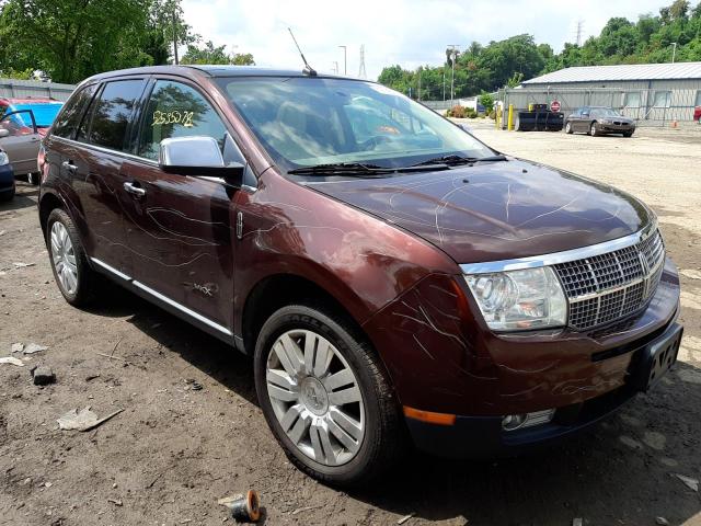 LINCOLN MKX 2009 with VIN 2LMDU88C09BJ02932 - Photo from auction