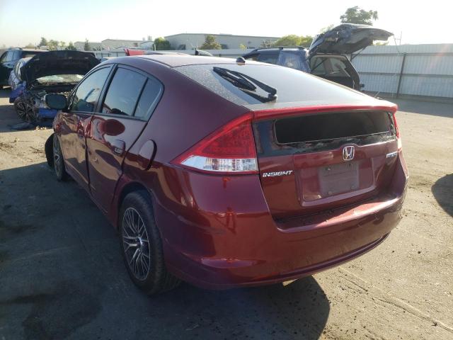 Photo 3 from auction – 2010 HONDA INSIGHT EX with VIN JHMZE2H78AS037288