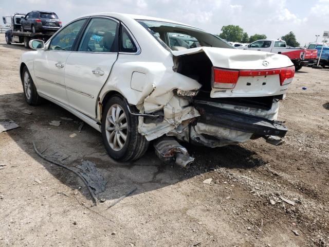 Photo 3 from auction – 2006 HYUNDAI AZERA SE with VIN KMHFC46F26A105545
