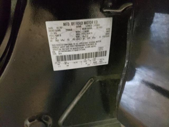 Photo 10 from auction – 2007 FORD EDGE SEL P with VIN 2FMDK49C77BB17398