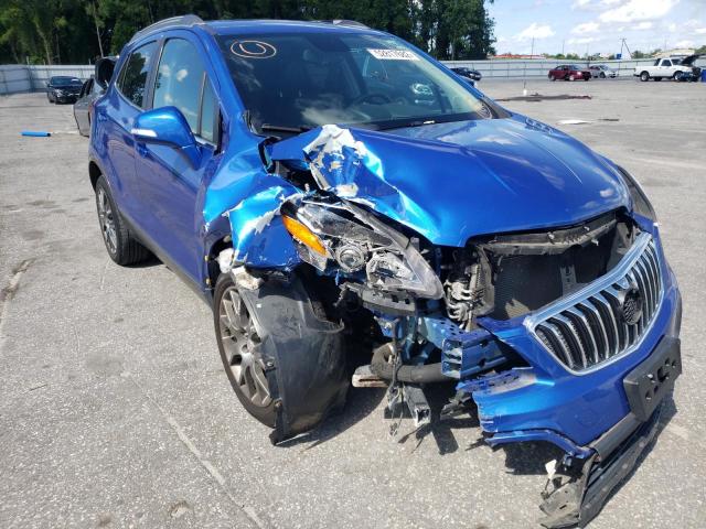 BUICK ENCORE SPO 2016 with VIN KL4CJ1SM1GB597796 - Photo from auction