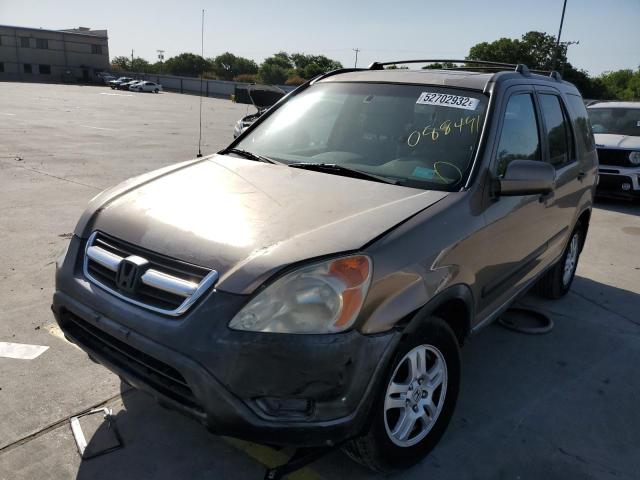 Photo 2 from auction – 2002 HONDA CR-V EX with VIN JHLRD78862C088491