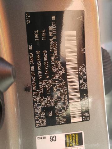Photo 10 from auction – 2022 LEXUS RX 350 with VIN 2T2HZMAA7NC231137