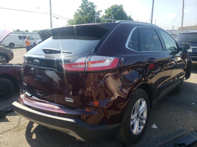 Photo 4 from auction – 2020 FORD EDGE SEL with VIN 2FMPK3J91LBA42084