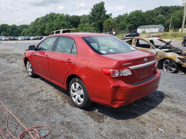 Photo 3 from auction – 2013 TOYOTA COROLLA with VIN 2T1BU4EE0DC982696
