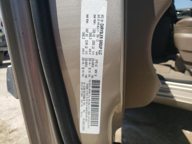 Photo 10 from auction – 2012 CHRYSLER TOWN & COU with VIN 2C4RC1BG7CR386618