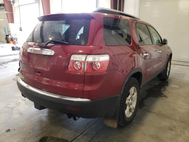 Photo 4 from auction – 2009 GMC ACADIA SLE with VIN 1GKER13DX9J155876
