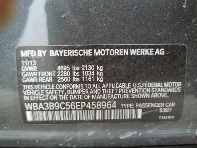 Photo 10 from auction – 2014 BMW 335 XI with VIN WBA3B9C56EP458964