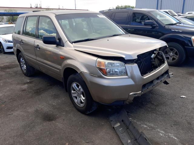 Photo 1 from auction – 2007 HONDA PILOT LX with VIN 2HKYF18167H519832