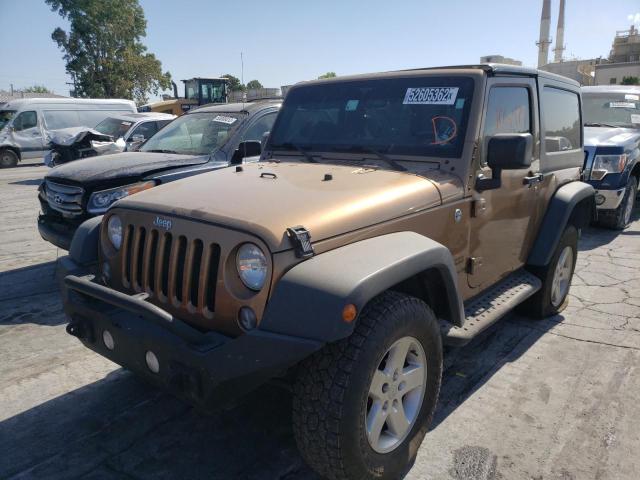 Photo 2 from auction – 2015 JEEP WRANGLER S with VIN 1C4AJWAG7FL595212