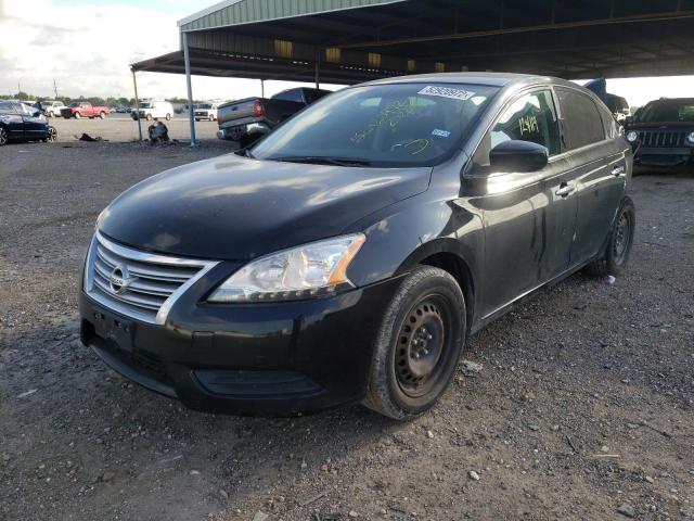 Photo 2 from auction – 2014 NISSAN SENTRA S with VIN 3N1AB7AP2EY202258