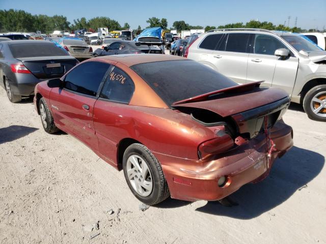 Photo 3 from auction – 2000 PONTIAC SUNFIRE SE with VIN 1G2JB1248Y7197348
