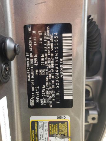 Photo 10 from auction – 2013 KIA OPTIMA LX with VIN 5XXGM4A75DG131354
