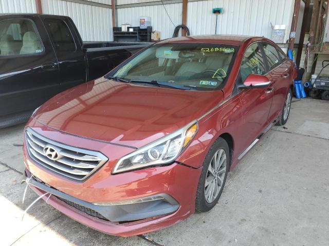 Photo 2 from auction – 2015 HYUNDAI SONATA SPO with VIN 5NPE34AF6FH074932