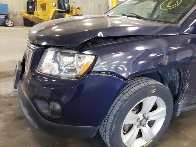 Photo 9 from auction – 2012 JEEP COMPASS SP with VIN 1C4NJDBB9CD593332