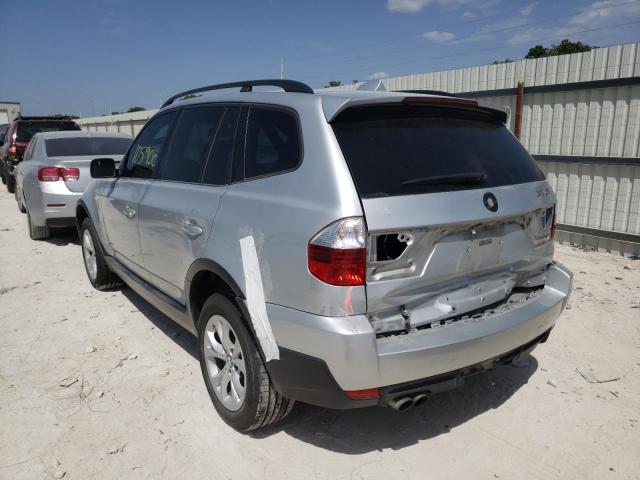 Photo 3 from auction – 2009 BMW X3 XDRIVE3 with VIN WBXPC93489WJ28623