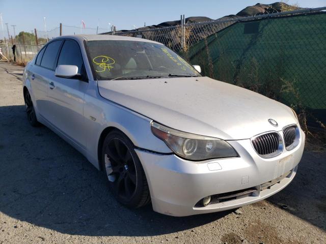 BMW 545 I 2004 with VIN WBANB33564B111569 - Photo from auction