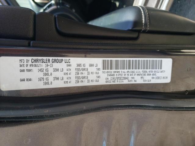 Photo 10 from auction – 2014 JEEP GRAND CHER with VIN 1C4RJFBM3EC298461