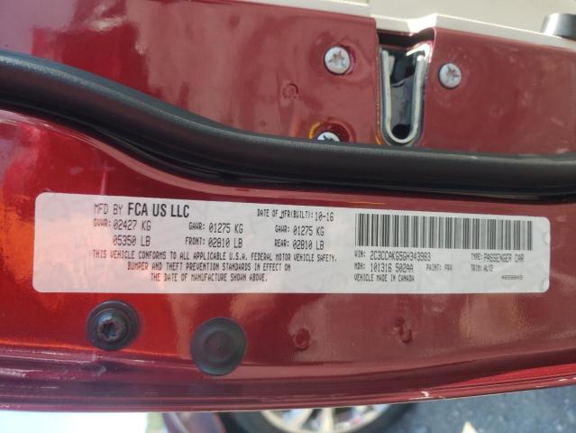 Photo 10 from auction – 2016 CHRYSLER 300C with VIN 2C3CCAKG5GH343983