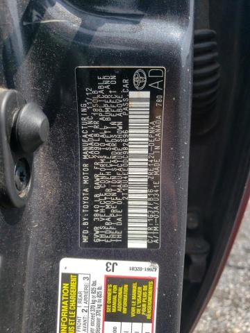 Photo 10 from auction – 2013 TOYOTA COROLLA with VIN 2T1BU4EE0DC982696