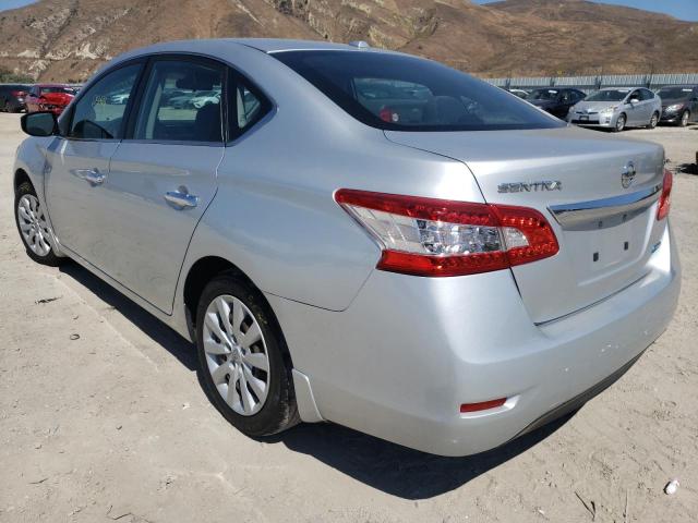 Photo 3 from auction – 2013 NISSAN SENTRA S with VIN 3N1AB7AP8DL658325