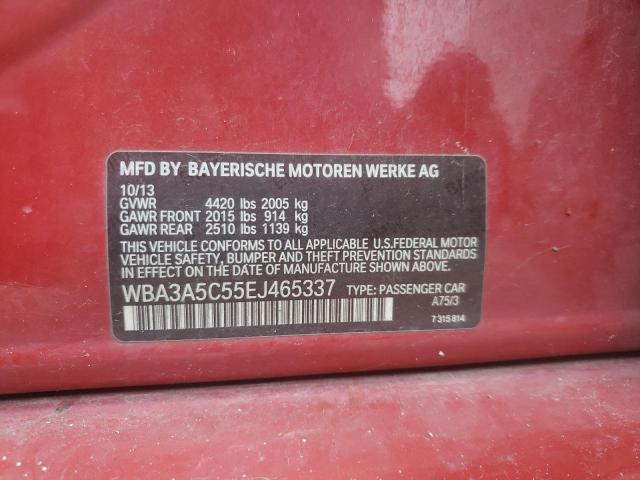Photo 10 from auction – 2014 BMW 328 I with VIN WBA3A5C55EJ465337