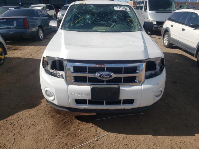 Photo 9 from auction – 2011 FORD ESCAPE XLT with VIN 1FMCU9D73BKB85547