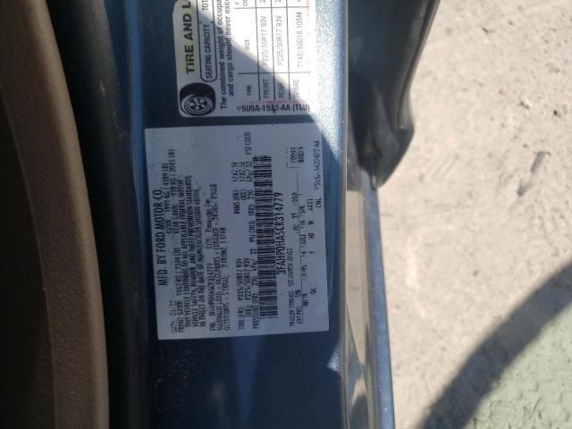 Photo 10 from auction – 2012 FORD FUSION SE with VIN 3FAHP0HA5CR314779