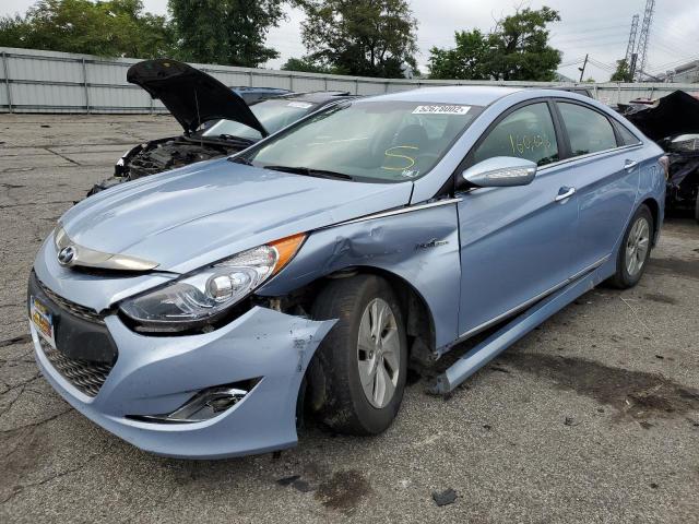 Photo 2 from auction – 2013 HYUNDAI SONATA HYB with VIN KMHEC4A41DA087148