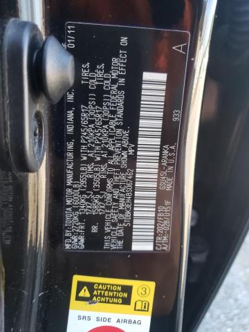 Photo 10 from auction – 2011 TOYOTA HIGHLANDER with VIN 5TDBK3EH4BS067462