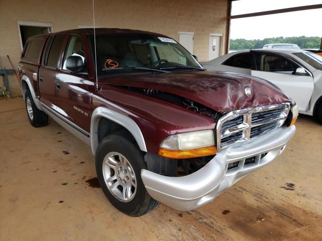 DODGE DAKOTA QUA 2002 with VIN 1B7HL48NX2S532980 - Photo from auction