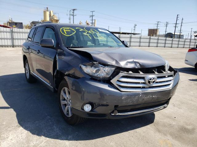 Photo 1 from auction – 2013 TOYOTA HIGHLANDER with VIN 5TDZA3EHXDS038620
