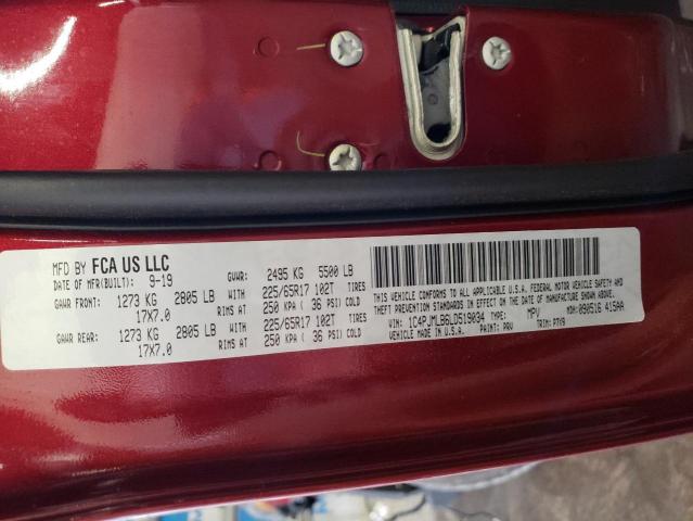 Photo 10 from auction – 2020 JEEP CHEROKEE L with VIN 1C4PJMLB6LD519034