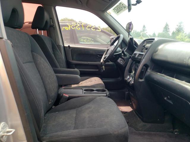 Photo 5 from auction – 2005 HONDA CR-V LX with VIN JHLRD78565C814263