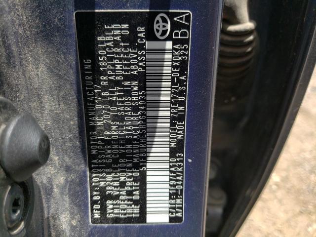 Photo 10 from auction – 2017 TOYOTA COROLLA L with VIN 5YFBURHE5HP634035