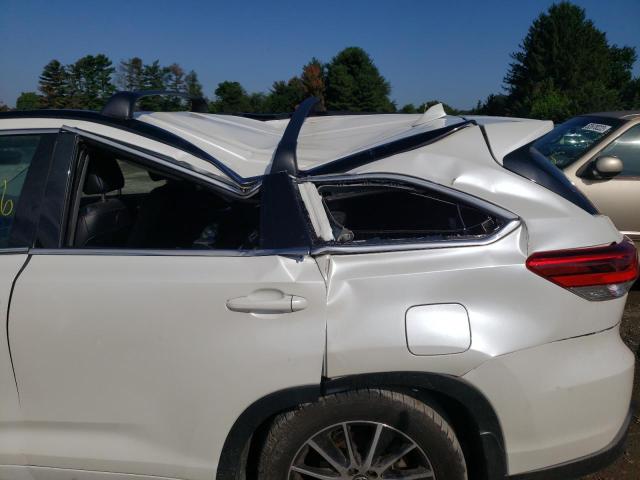 Photo 9 from auction – 2018 TOYOTA HIGHLANDER with VIN 5TDJZRFH5JS492373