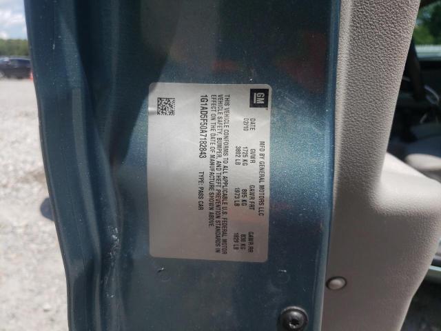 Photo 10 from auction – 2010 CHEVROLET COBALT 1LT with VIN 1G1AD5F50A7182843