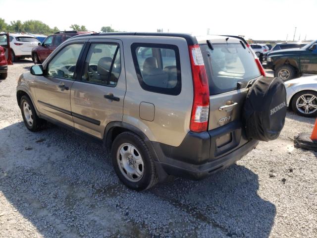 Photo 3 from auction – 2005 HONDA CR-V LX with VIN JHLRD68565C019207