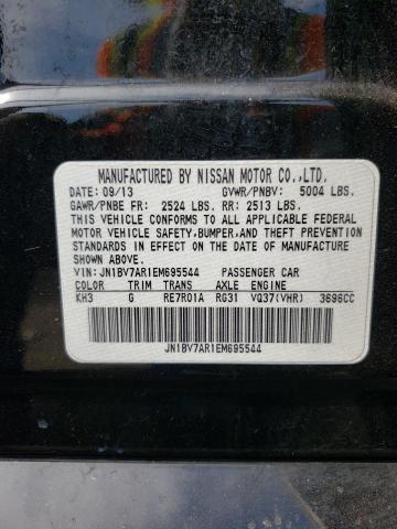 Photo 10 from auction – 2014 INFINITI Q50 BASE with VIN JN1BV7AR1EM695544