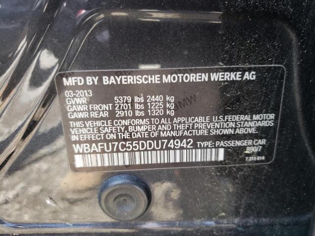 Photo 10 from auction – 2013 BMW 535 XI with VIN WBAFU7C55DDU74942