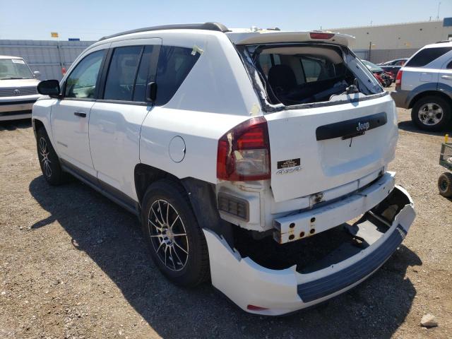 Photo 3 from auction – 2017 JEEP COMPASS SP with VIN 1C4NJDBB9HD173660