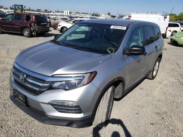 Photo 2 from auction – 2018 HONDA PILOT LX with VIN 5FNYF6H19JB005332