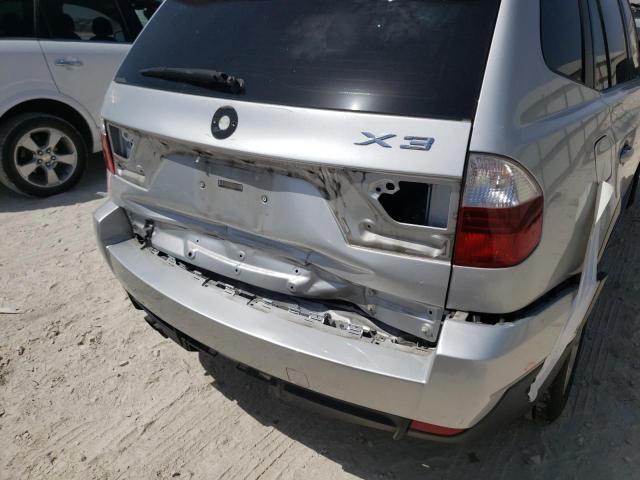 Photo 9 from auction – 2009 BMW X3 XDRIVE3 with VIN WBXPC93489WJ28623